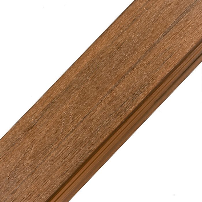 Premium Brushed Composite Cladding Board Teak – 3,6 m - Image 8