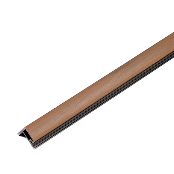 WPC F-profil, početak/kraj Premium Amber 36,5 x 49,5 mm – 2,9 m