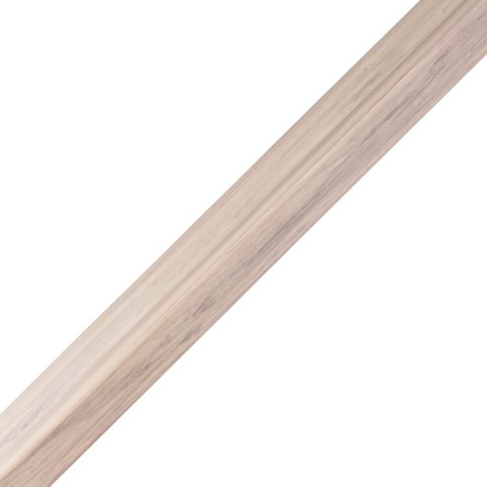 Starter-Finishing Slatted F-Type Trim WPC Premium Ecru 36,5 x 49,5 mm – 2,9 m - Image 2
