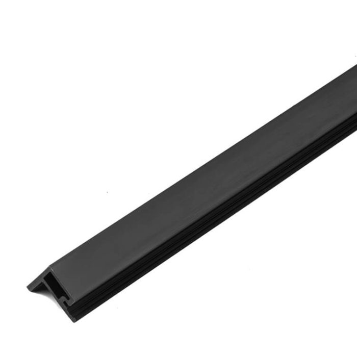 WPC F-profil, početak/kraj Premium Graphite 36,5 x 49,5 mm – 2,9 m