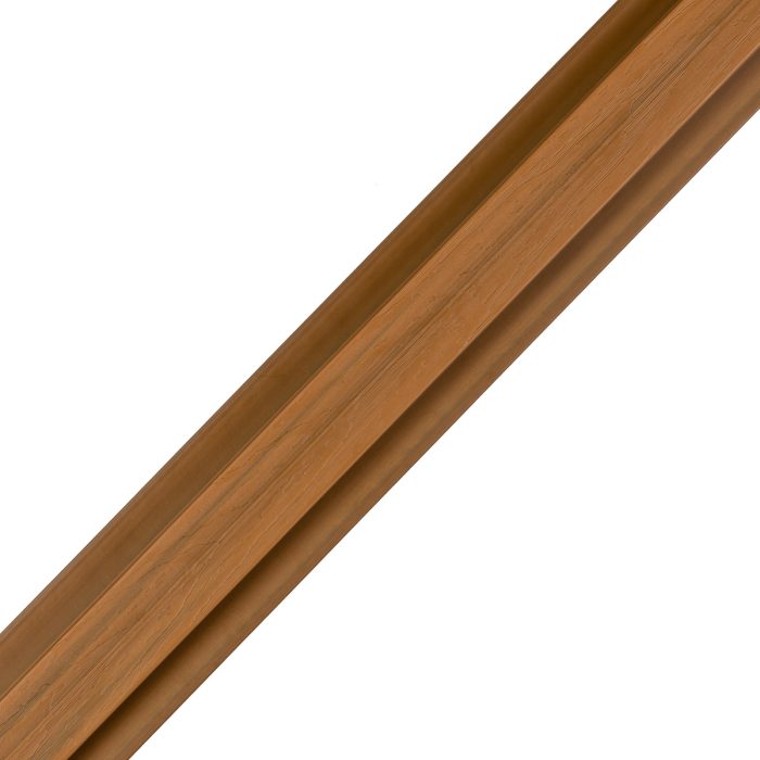 WPC Joint Trim for Slatted Cladding Premium Amber – 2.9 m - Image 2