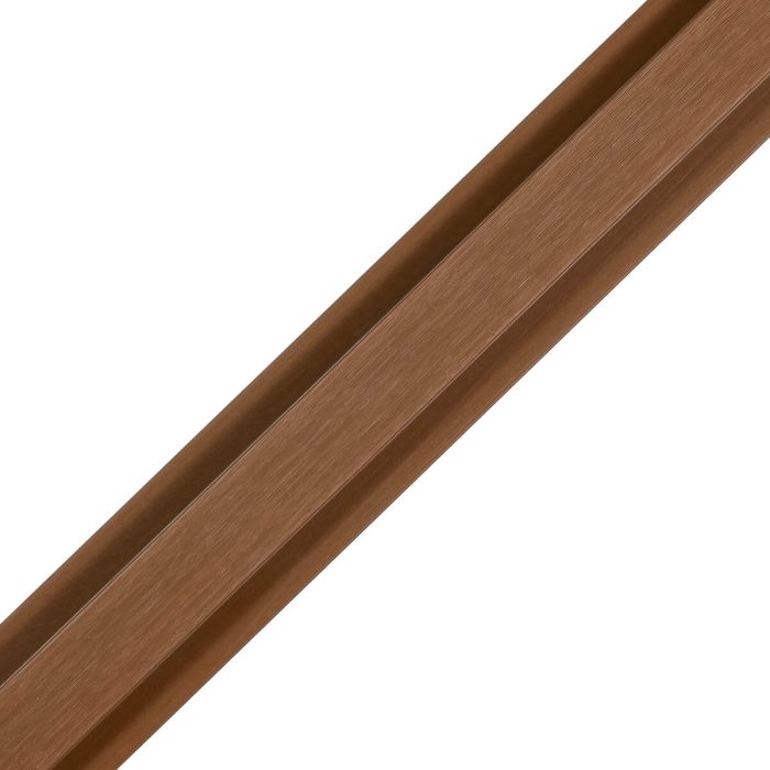 WPC Joint Trim for Slatted Cladding Premium Teak– 2.9 m - Image 2