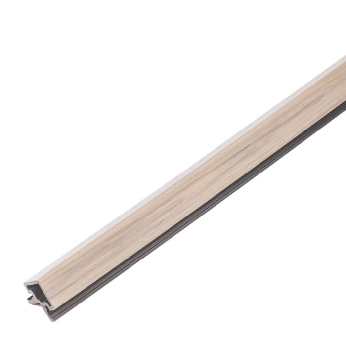WPC L-profil za zidne obloge Premium Ecru 36.5 mm – 2.9 m