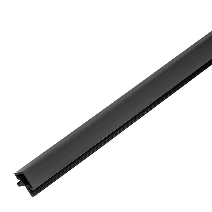 WPC L-profil za zidne obloge Premium Graphite 36.5 mm – 2.9 m