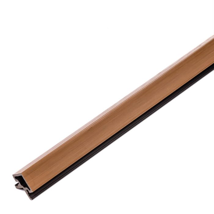 WPC L-profil za zidne obloge Premium Teak 36.5 mm – 2.9 m