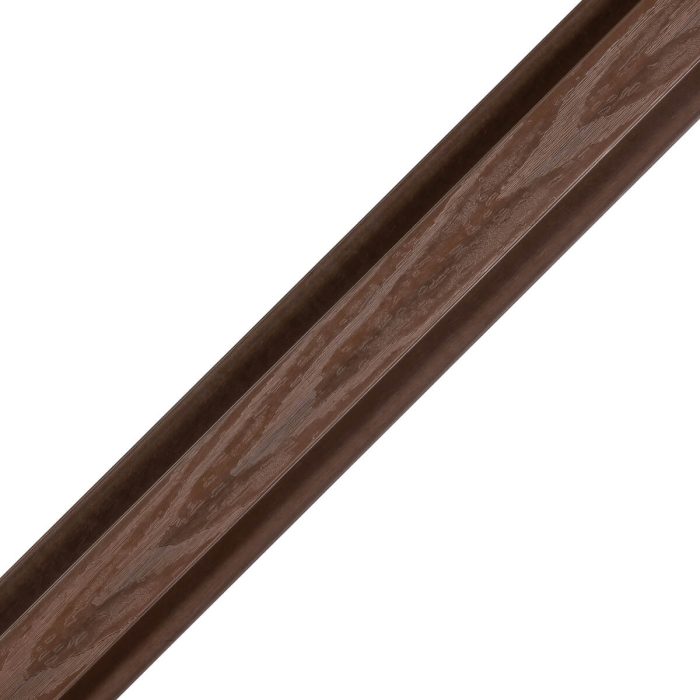 WPC Joint Trim for Slatted Cladding Premium Walnut – 2.9 m - Image 2
