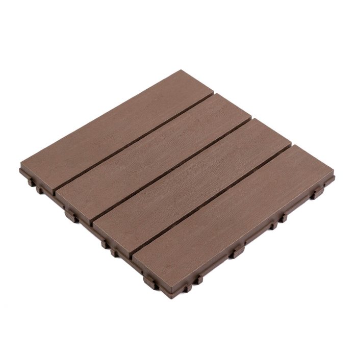 PCV ECO podna obloga Uni-Floor Brown 29 x 29 x 2 cm