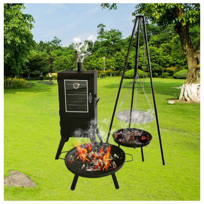 Firepit Tripod with Grate DragonHouse 47cm - Image 5