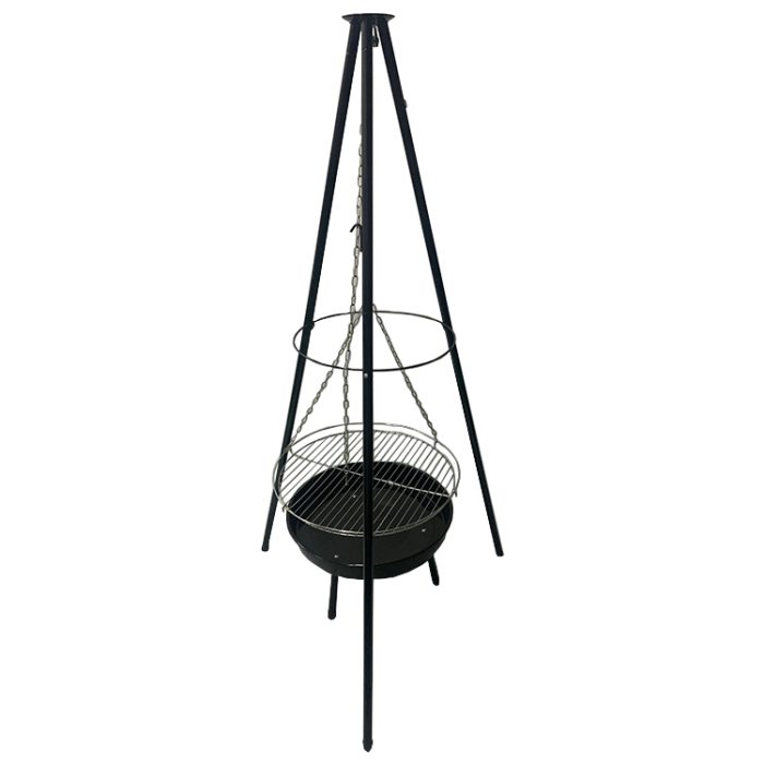 Firepit Tripod with Grate DragonHouse 47cm - Image 6