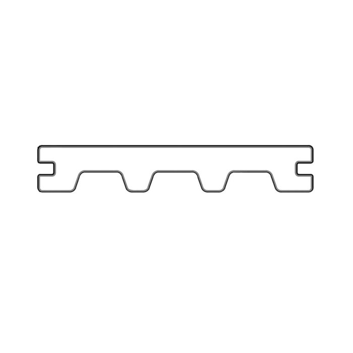 Solid Premium Composite Decking Board Light Gray – 3 m - Image 5