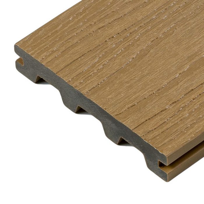 Solid Premium Composite Decking Board Natural Wood – 3 m - Image 3