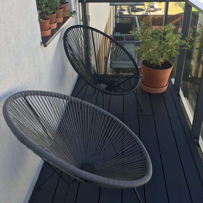Standard 15 Composite Decking Board Anthracite – 2,4 m - Image 2