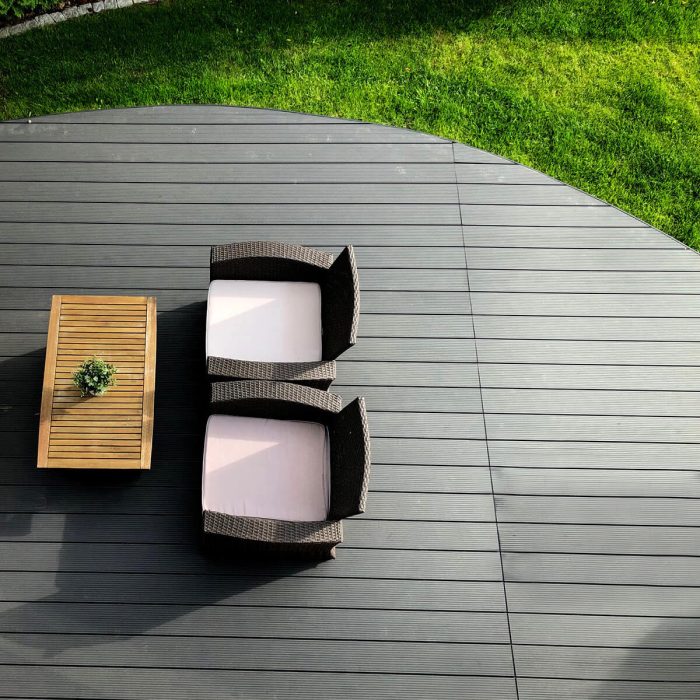 Standard 15 Composite Decking Board Anthracite – 3 m - Image 2