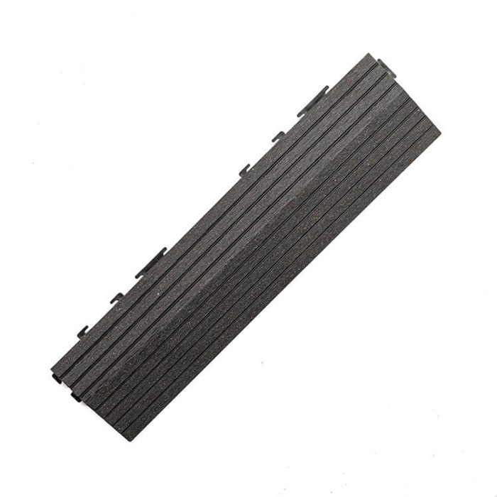 Composite Side Decking Tile Anthracite - Image 2