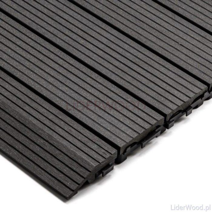 Composite Side Decking Tile Anthracite - Image 5