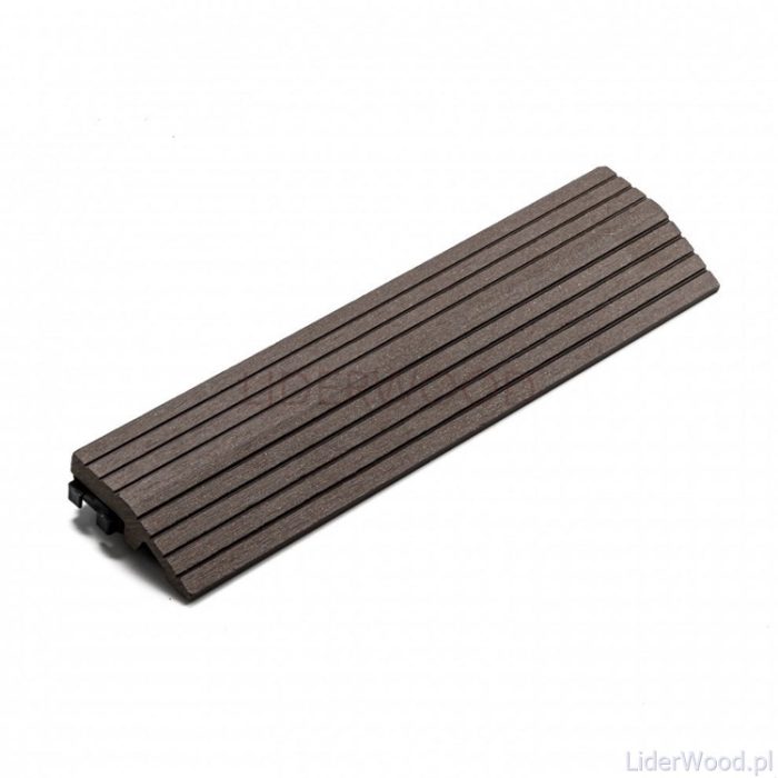 Composite Side Decking Tile Dark Brown - Image 4