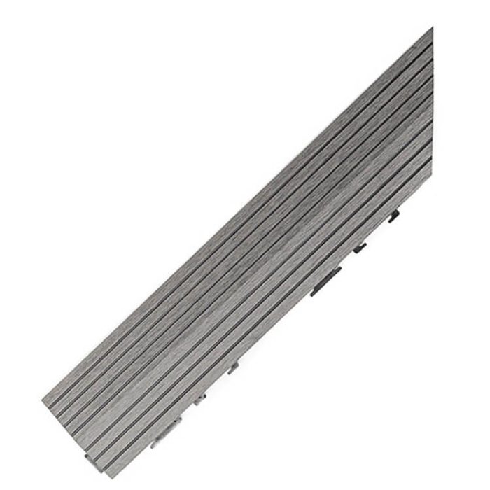 WPC podna obloga, lijevi kut Light Gray