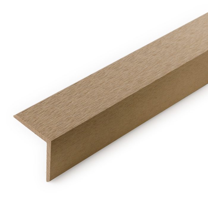 Kutni L-profil Standard/3D Honey Teak – 2,4 m