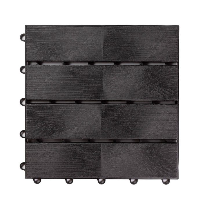 Podna obloga Uni-Floor Classic Anthracite 30 x 30 x 1,8 cm