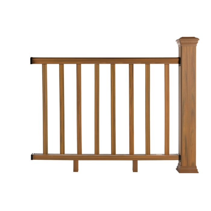 WPC ograda Amber – 8 balustera – 140 x 113 (1 stup)