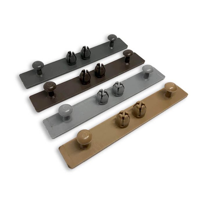 End Cap for WPC Board 3D / Premium Honey Teak - Image 2