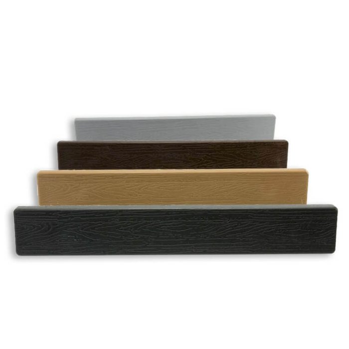 End Cap for WPC Board 3D / Premium Brown - Image 2