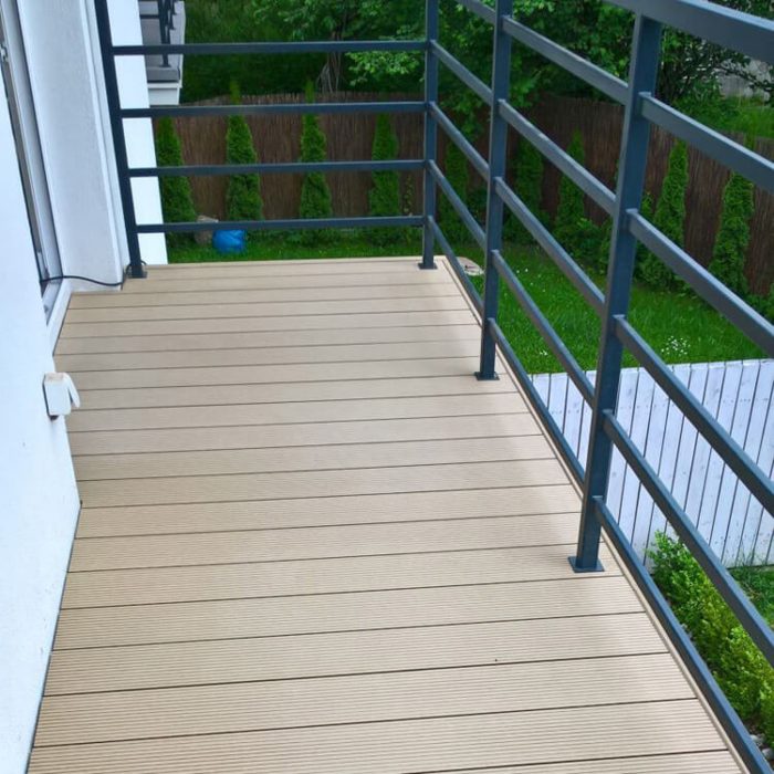 End Cap for WPC Board Standard 15 Honey Teak - Image 4
