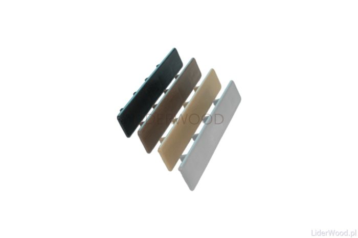 End Cap for WPC Board Standard 15 Brown - Image 2