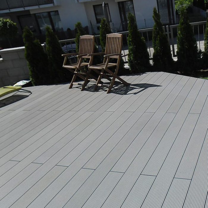 End Cap for WPC Board Standard 15 Light Gray - Image 4