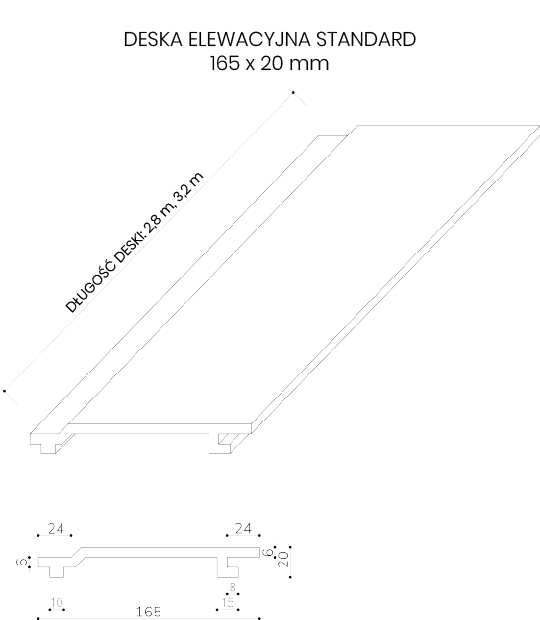 Standard Composite Cladding Board Light Gray – 2,8 m - Image 7